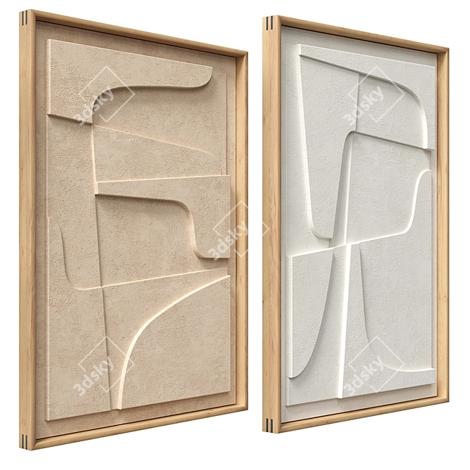 Atelier Plateau: Scandinavian Relief Set 3D model image 2