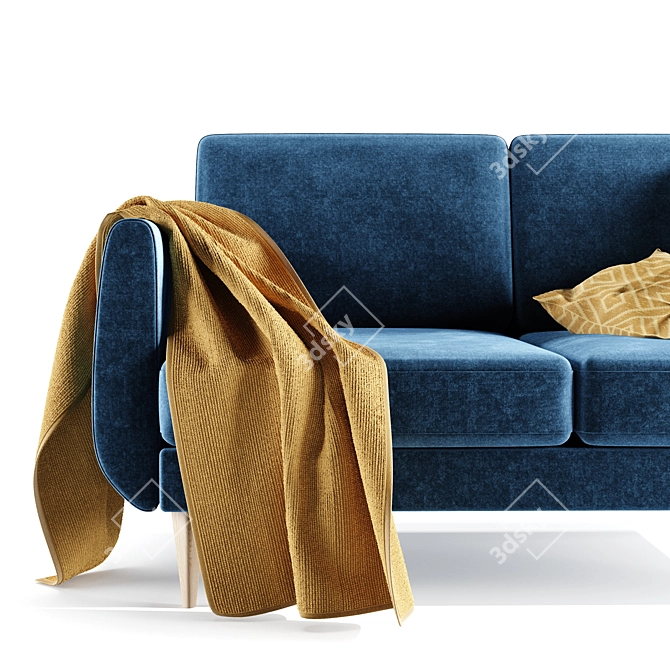 SMEDSTORP 2-Seater Sofa | 165x94x88 cm 3D model image 7