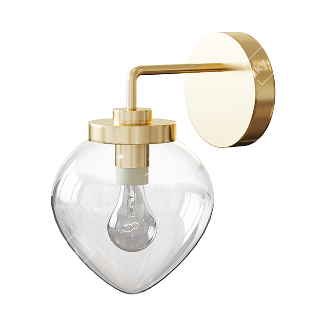 Eternal Glow Sconce 3D model image 1