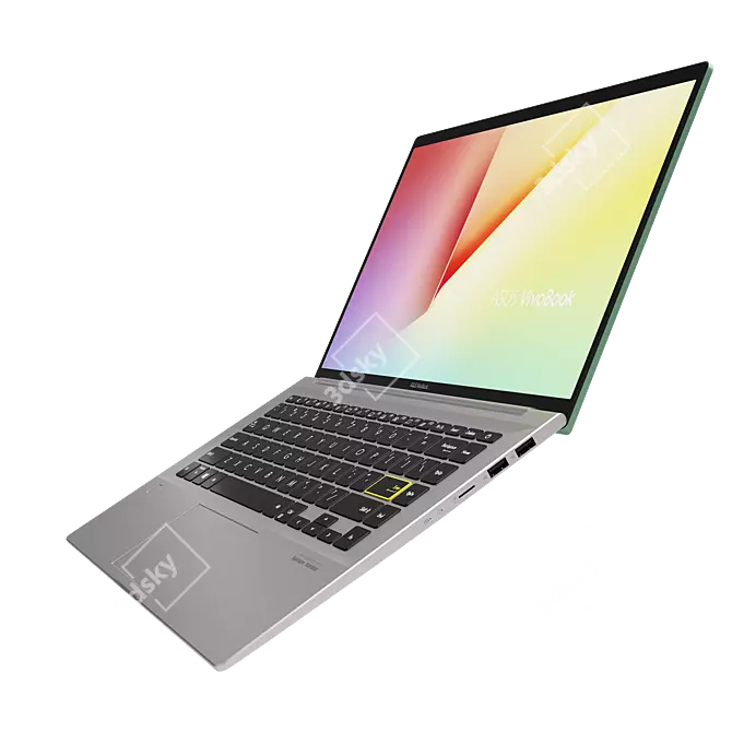 Asus Vivobook S14 (S435) - Stylish and Powerful Laptop 3D model image 3