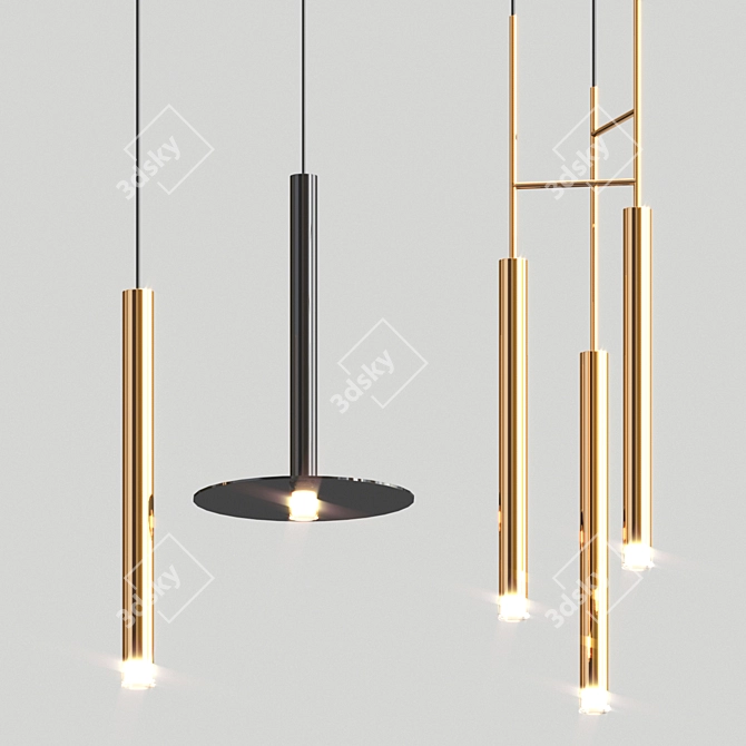 Charmingly Sweet Pendant Lighting 3D model image 2