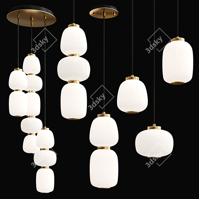 Elegant Illumination for Modern Spaces 3D model image 4