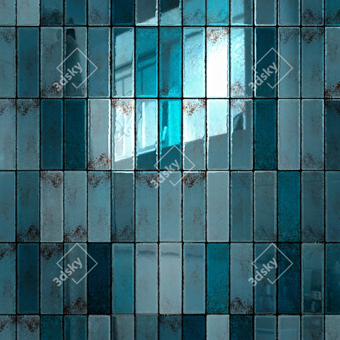 Tubadzin Curio Bathroom Tiles 3D model image 2