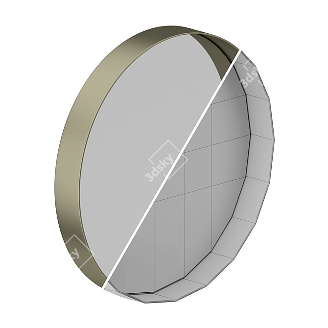 Reflective Wishes: Set of Mirrors 3D model image 10