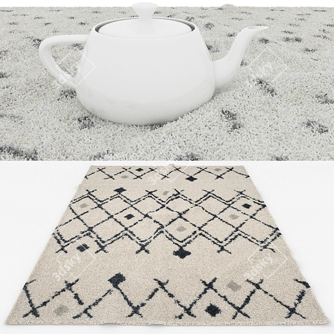 Versatile Rug Set 3D model image 3