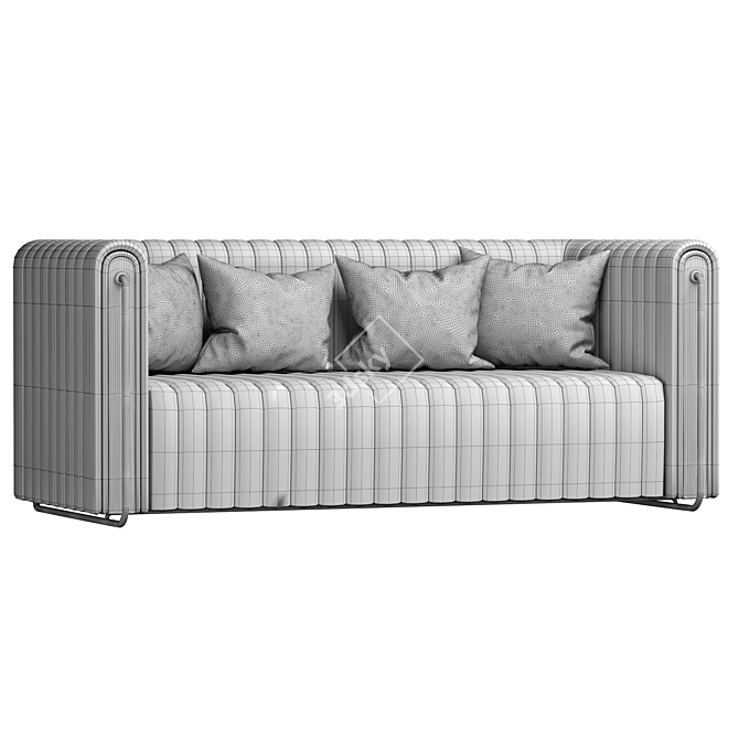 Modern Rivers Sofa in 2013 Design 3D model image 4