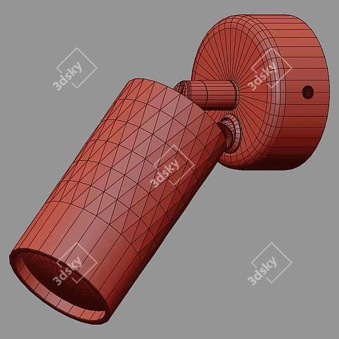 Eurosvet Mizar Wall Lamp 3D model image 2