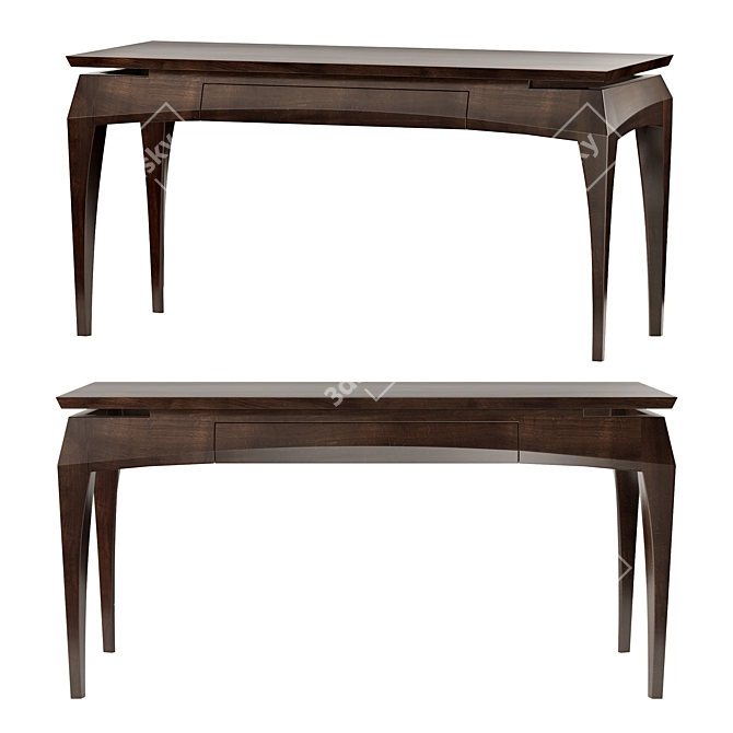 Sophisticated Xie Writing Desk by Hellman Chang 3D model image 1