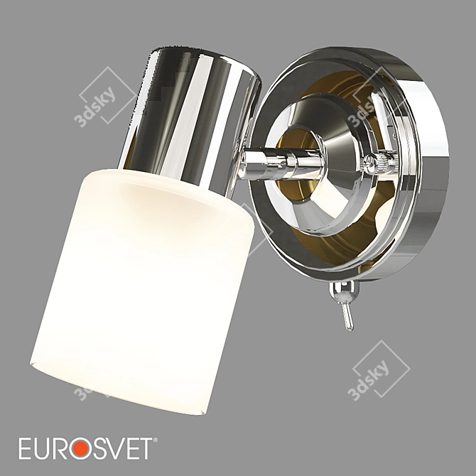 Elegant Corso Wall Lamp Eurosvet 3D model image 4