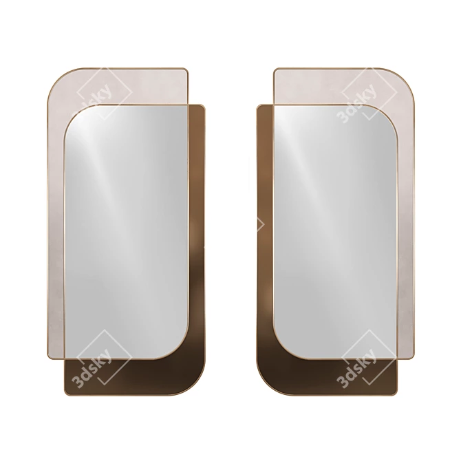 Alchemy Mirror: Luxurious Reflection of Style 3D model image 3