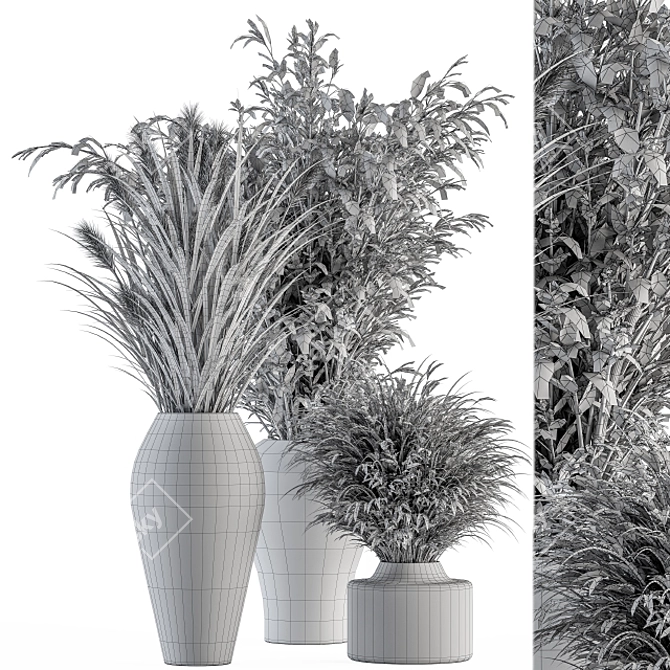 Title: Botanic Bunch: Dried Plants 81 3D model image 5