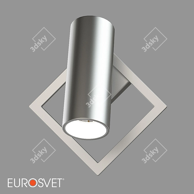 Turro LED Wall Light Eurosvet 20091/1 - Sleek and Minimalistic 3D model image 3