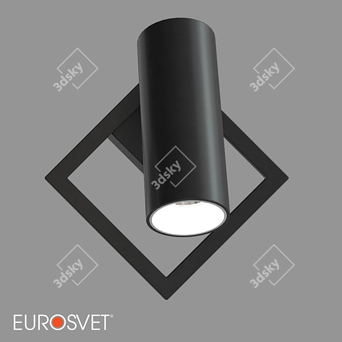 Turro LED Wall Light Eurosvet 20091/1 - Sleek and Minimalistic 3D model image 4