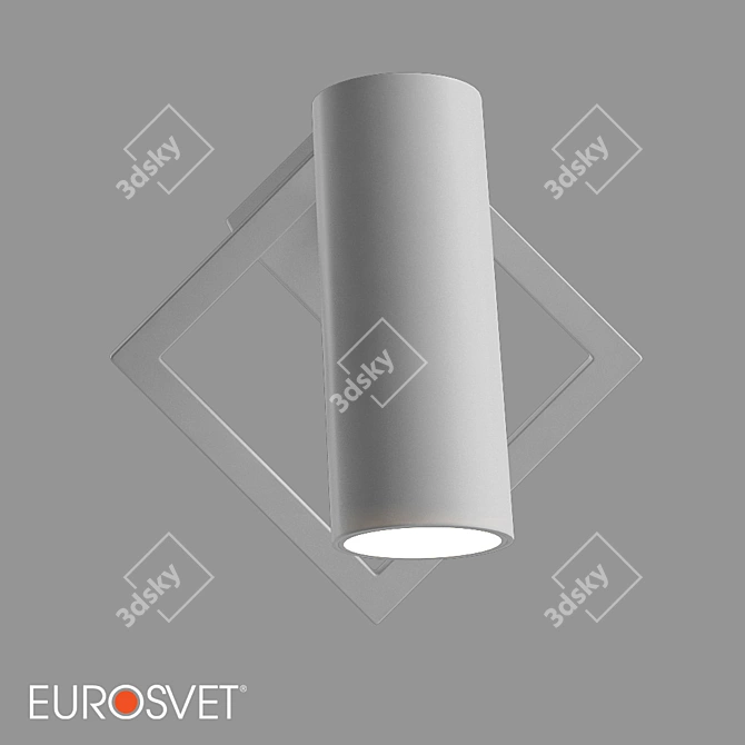 Turro LED Wall Light Eurosvet 20091/1 - Sleek and Minimalistic 3D model image 5