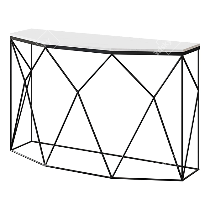 Elegant Joseph Console: Art 78885 3D model image 1