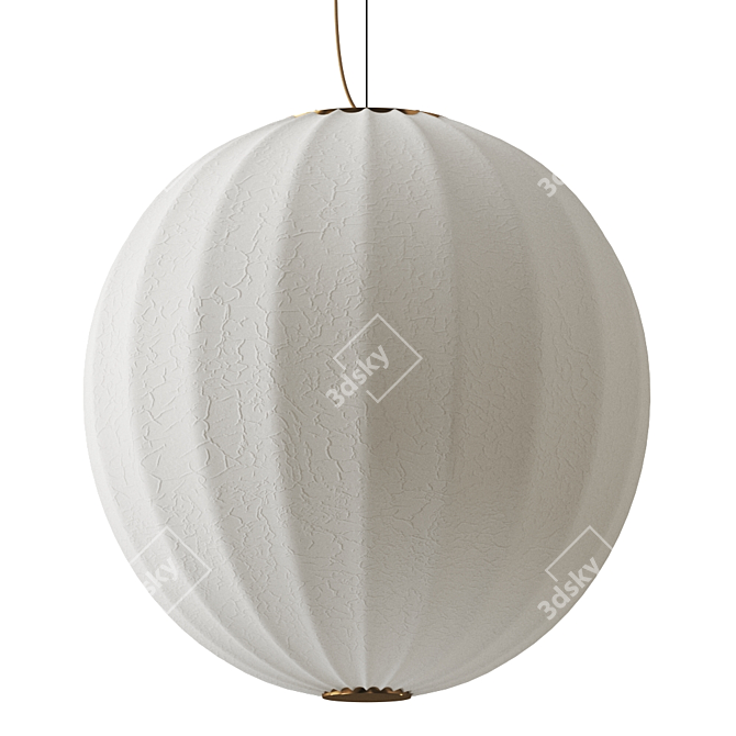 Radiant Glow Pendant Light 3D model image 2