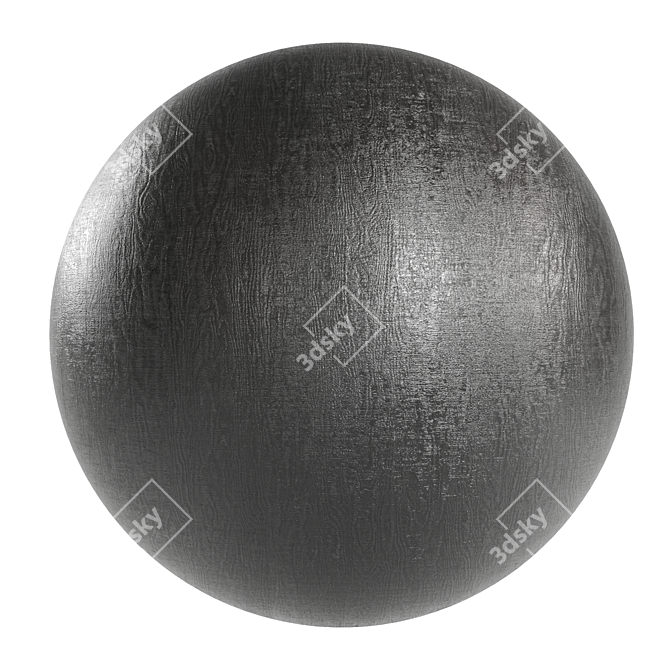 Silver Stardust Wood Texture 3D model image 1