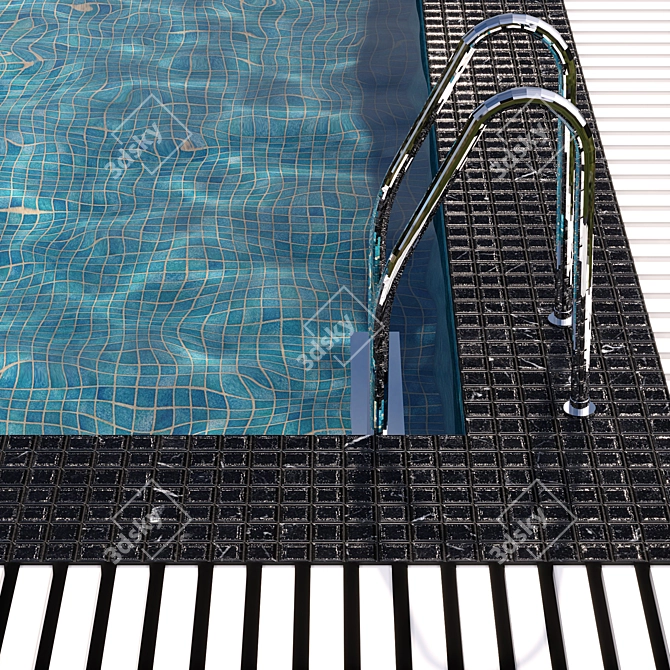 Crystal Clear Water: POOL NO13 3D model image 4