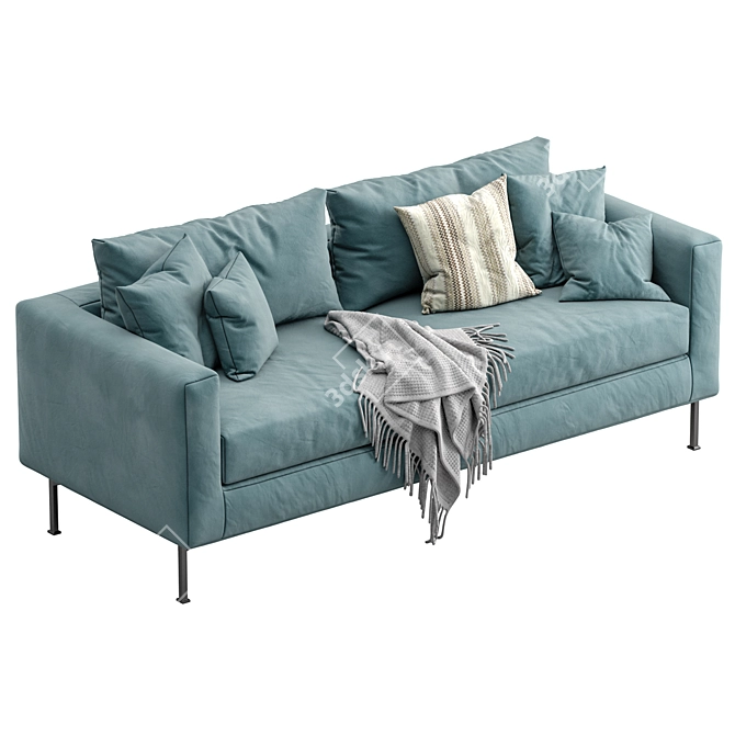 Modern Livingdivani Sofa Box: Stylish and Versatile 3D model image 3