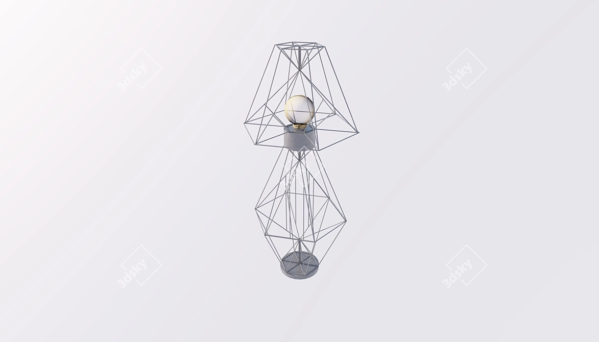 Modern Floor Lamp 3D model image 1