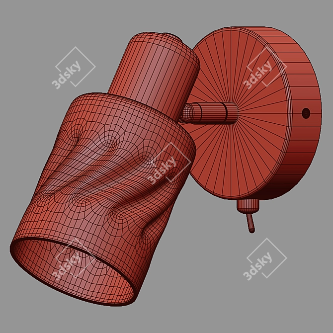 Eurosvet Ansa Wall Lamp 3D model image 1