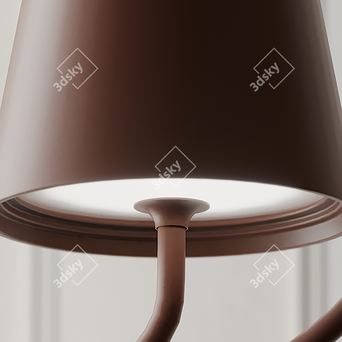 POLDINA Pendant: Sleek and Wireless 3D model image 3