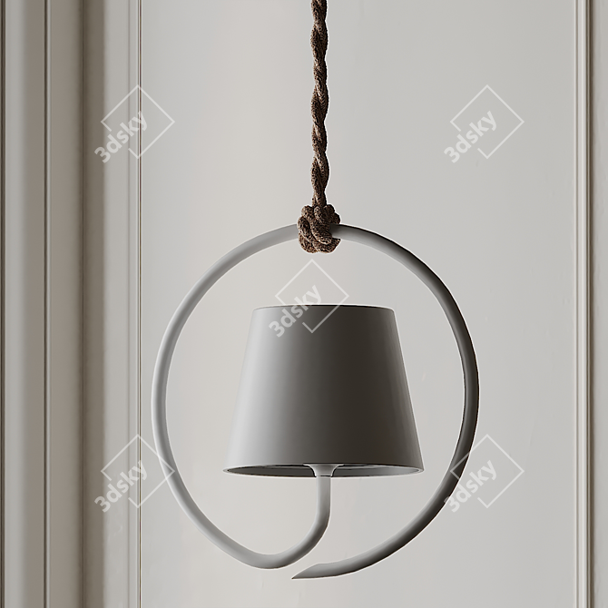 POLDINA Pendant: Sleek and Wireless 3D model image 6