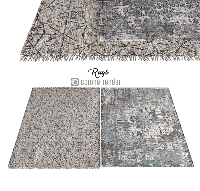 Luxury Carpets: Exquisite Comfort for Every Room 3D model image 1