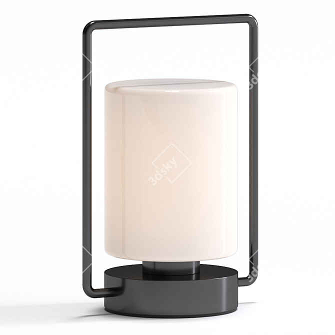 Elegant QUINQUE Table Lamp 3D model image 3