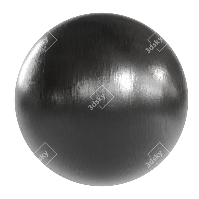 Silverblack Wooden Texture 3D model image 1