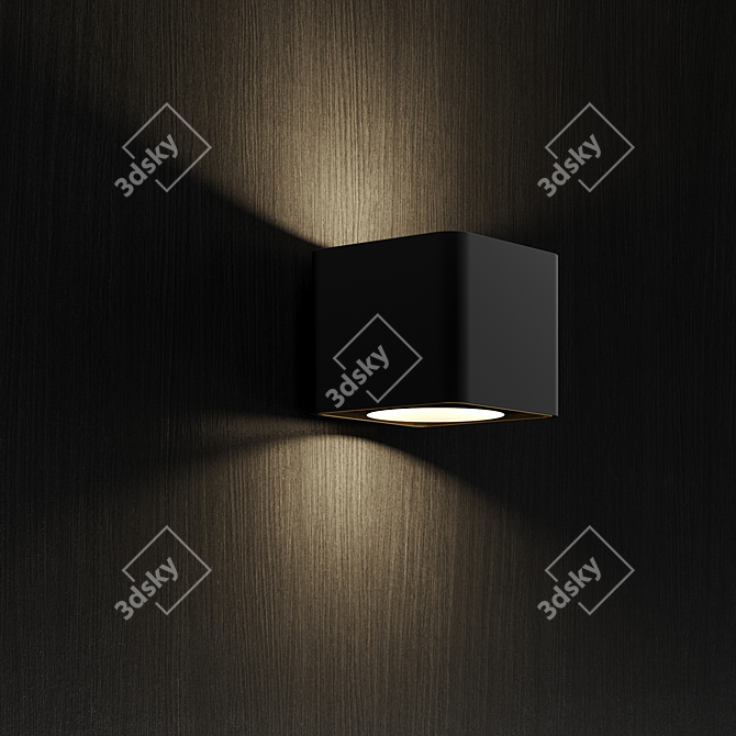 Silverblack Wooden Texture 3D model image 2