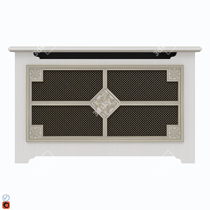 Classic Radiator Screen 3D model image 2