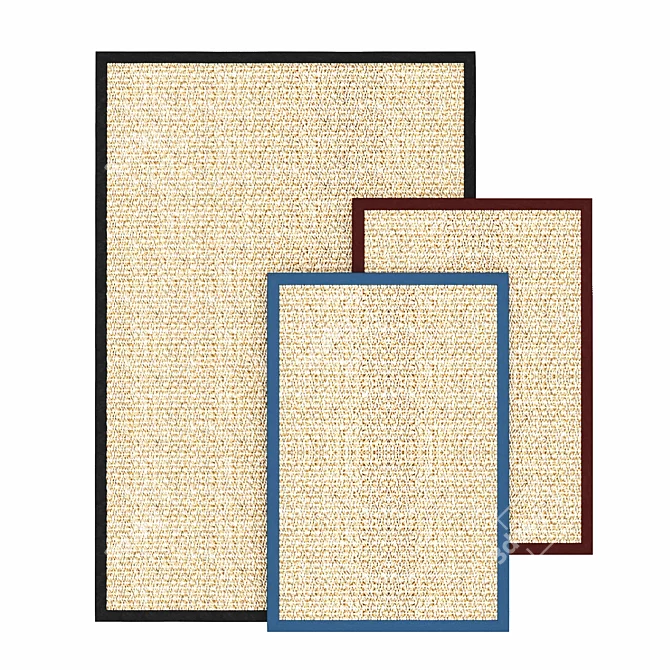 Klara Modern Designer Rug 3D model image 3