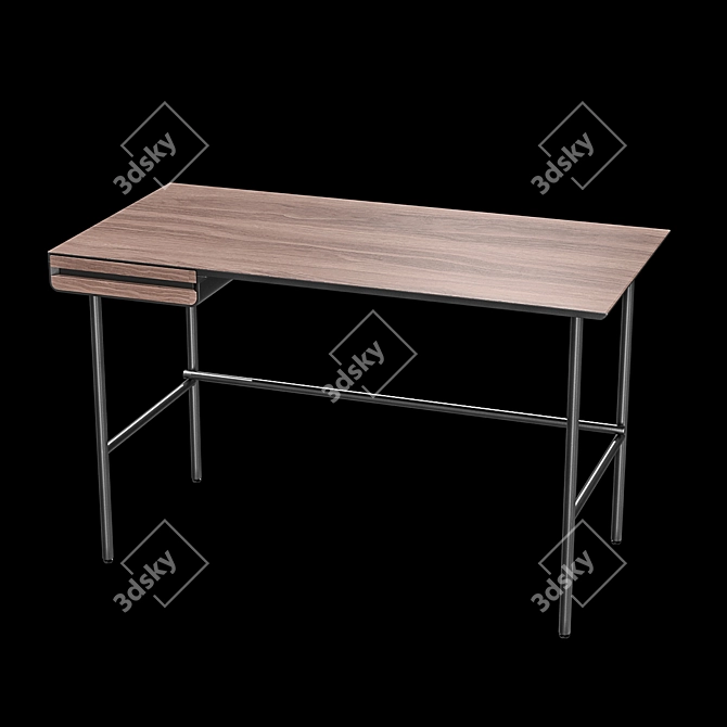 Classic Mahon Writing Desk 3D model image 1