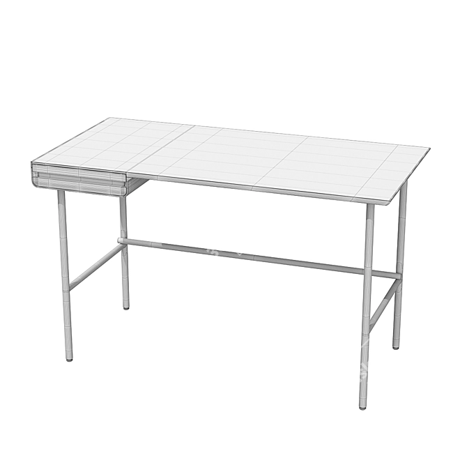 Classic Mahon Writing Desk 3D model image 11