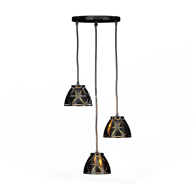 Modern LED Pendant Lamp 3D model image 5