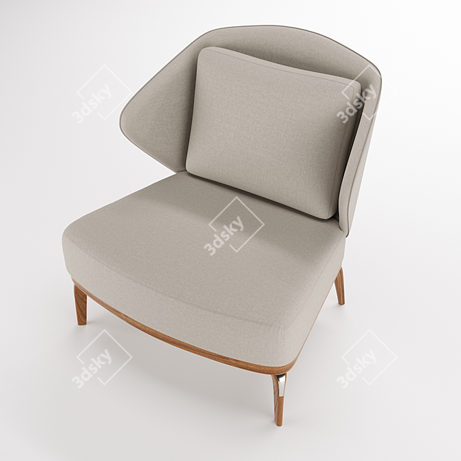 Asa Design Armchair 2015 3D model image 3