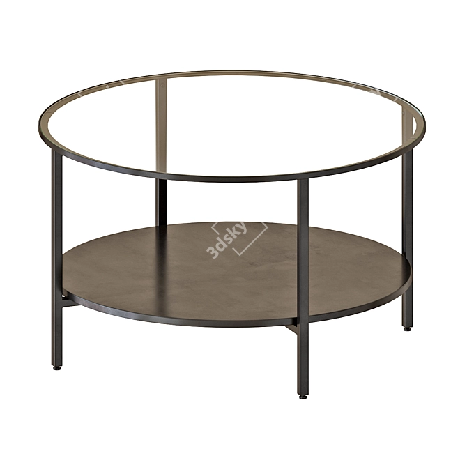 Sleek VITTSJÖ Nesting Tables 3D model image 2