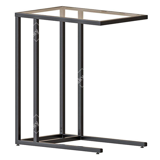 Sleek VITTSJÖ Nesting Tables 3D model image 3