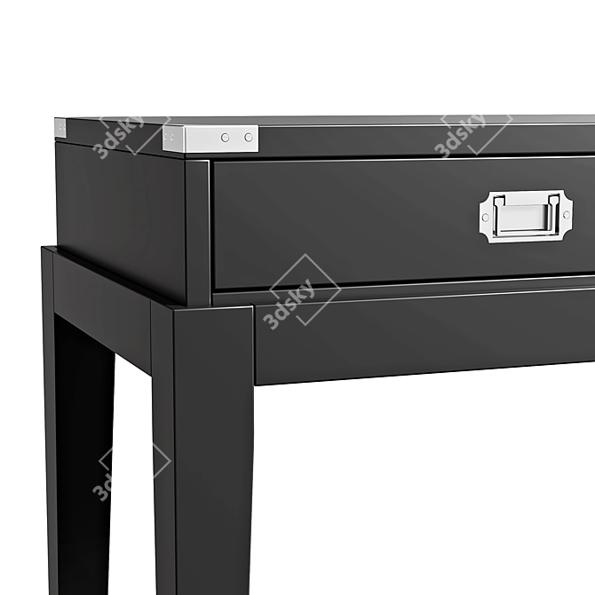 EICHHOLTZ Military Console Table 3D model image 2