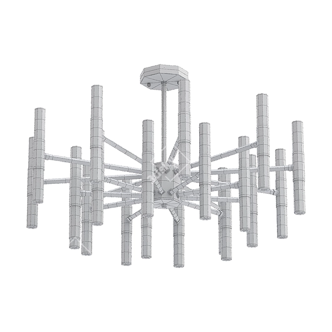 Luxurious Bogates Bastone Pendant Light 3D model image 2