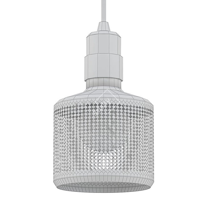 Sleek and Stylish: Riddle Pendant Lamp 3D model image 2