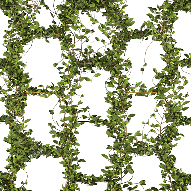 Lush and Voluminous Ivy Set 3D model image 4