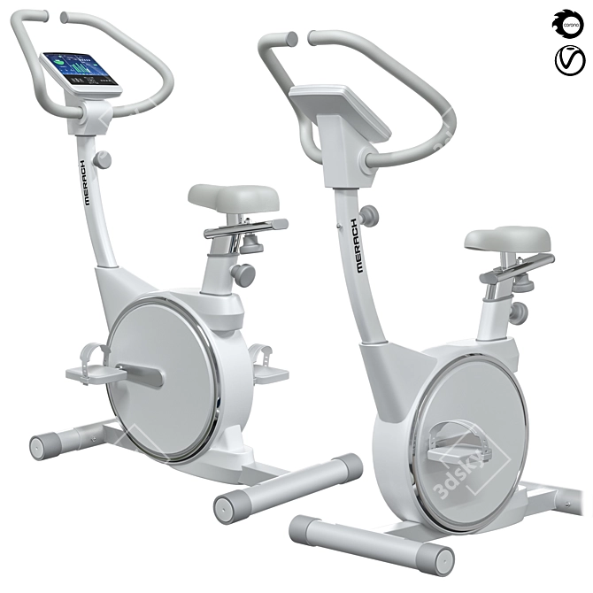 Xiaomi Merach Spinning Bike - Superior Home Exercise Equipment 3D model image 1