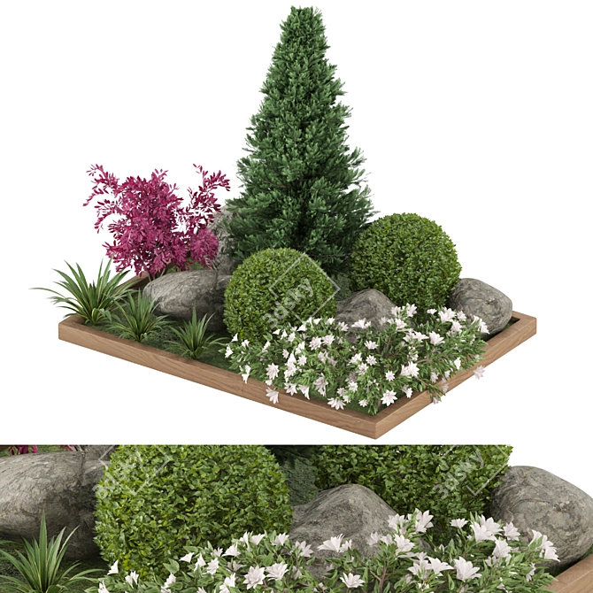 Premium Plant Collection: Vol. 17 3D model image 1