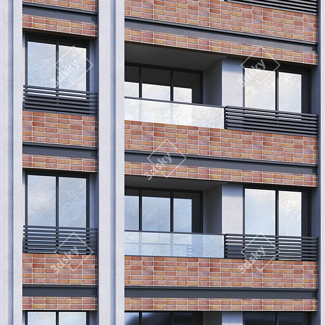 2016 Apartment | 3Ds Max, OBJ, FBX 3D model image 2