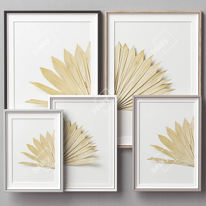 Elegant Frame Collection - Set of 2 3D model image 4