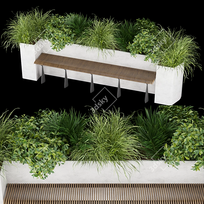 Premium Plant Collection Vol. 233 3D model image 1