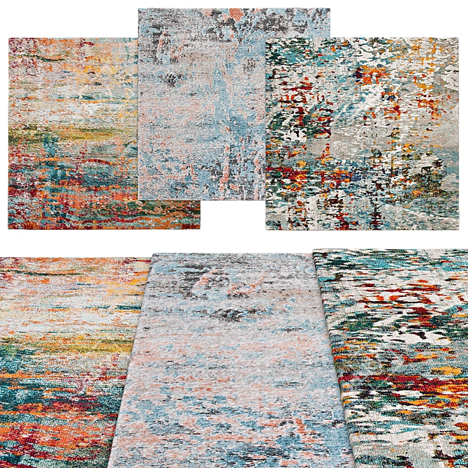 Square Rugs | Various Sizes 3D model image 1