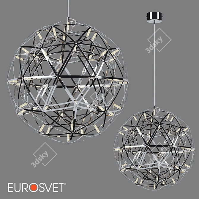 Plesso LED Pendant by Bogate's 3D model image 1